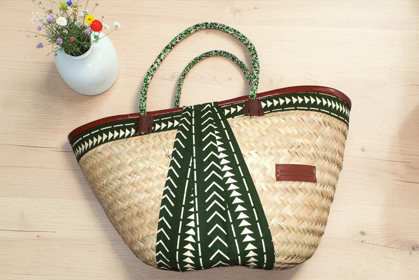 Jade Mudcloth Bag