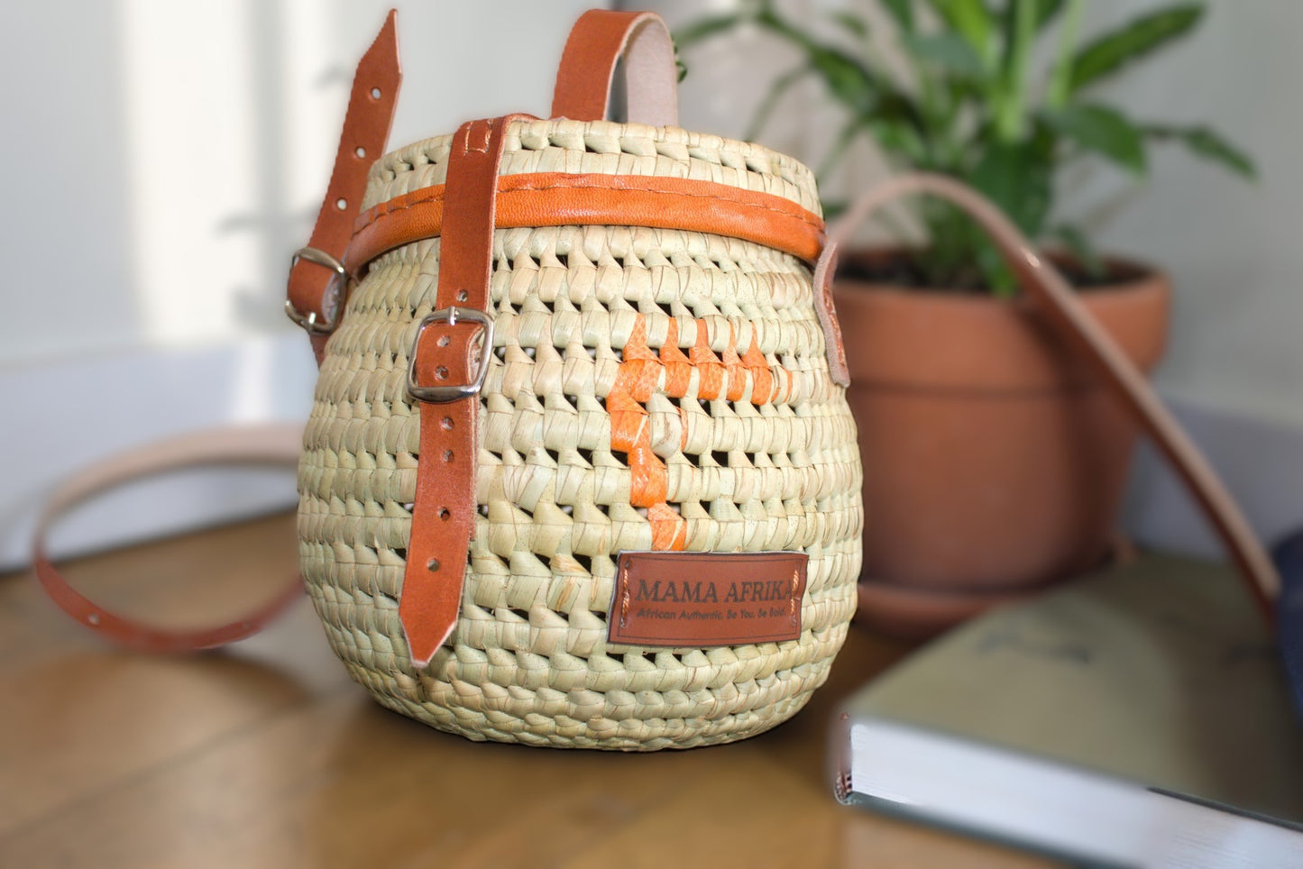 Woven Bucket Bag